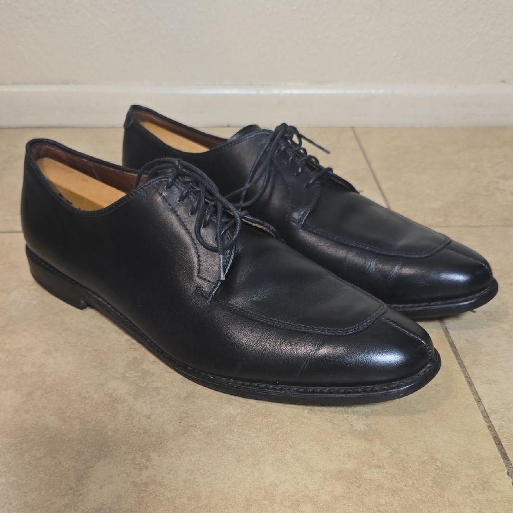 Allen Edmonds Classic Black Leather Derbys